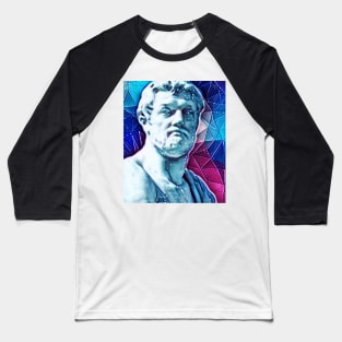 Tacitus Snowy Portrait | Tacitus Artwork 13 Baseball T-Shirt